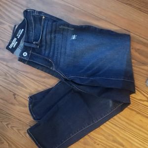 Slim cuffed Levi jeans